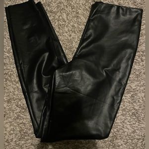 Faux Leather Pants